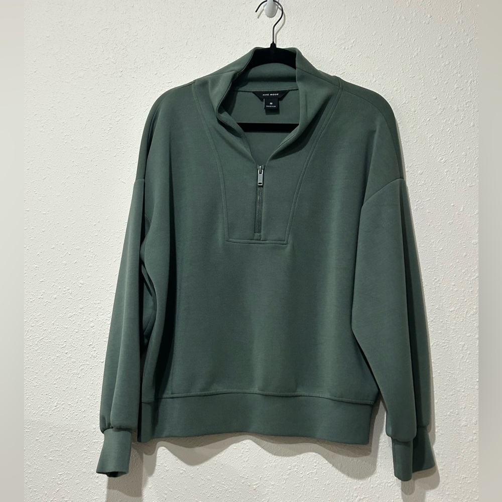 Rea Mode Modal Luxe Half Zip Jacket